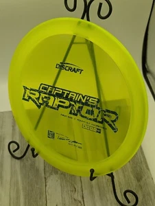 New Discraft First Run Z Captain's Raptor Modified Driver Disc Golf Disc 173-174 - Picture 1 of 5