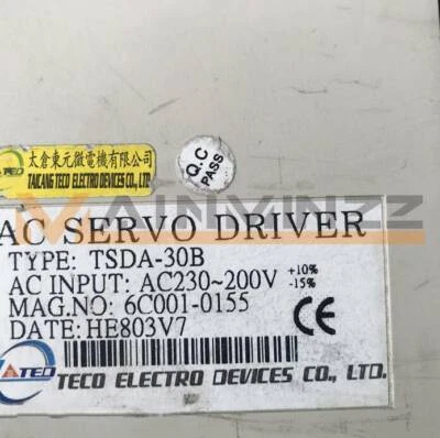 One Used TECO servo drive TSDA-30B - Image 1 of 4