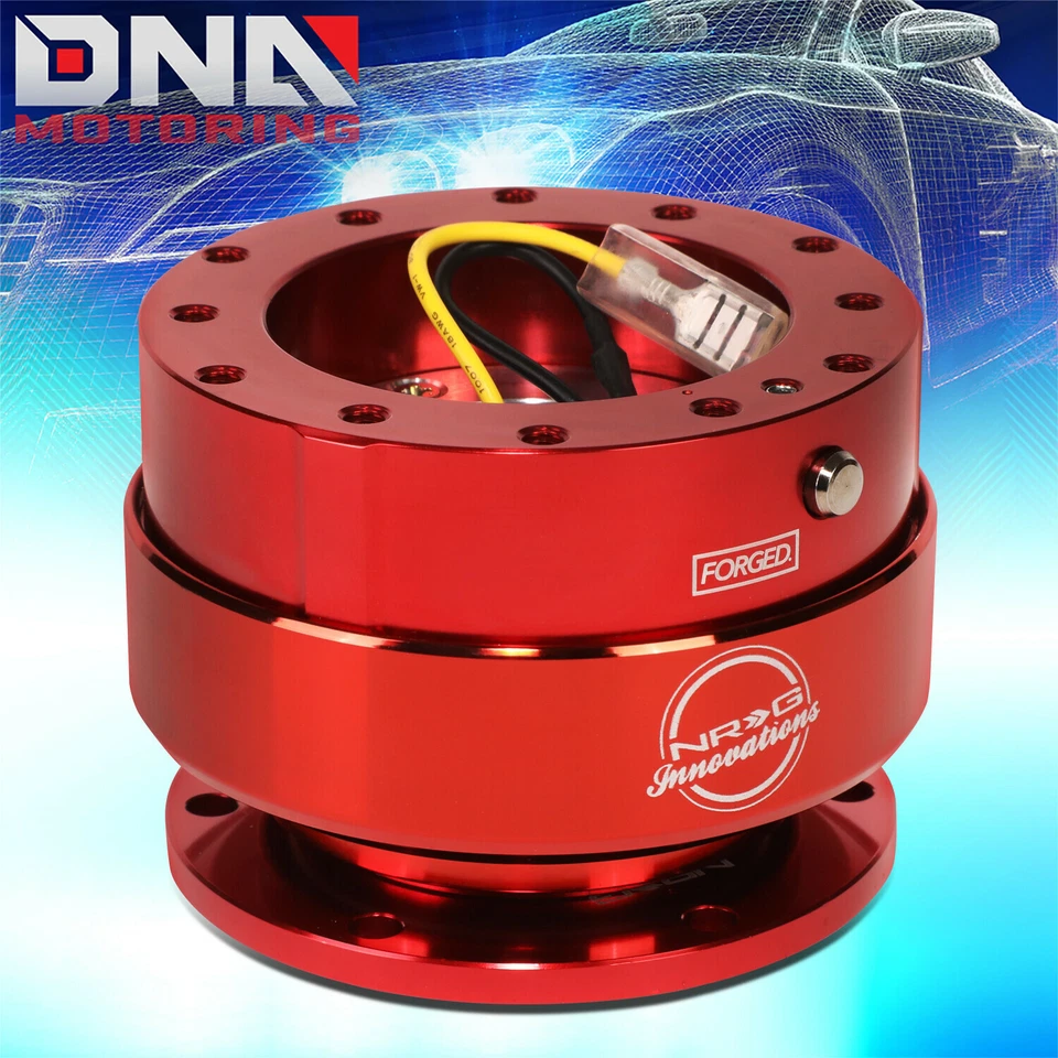 Adaptador de liberação rápida volante de alumínio NRG 6 parafusos geração 2.0 SRK-200RDRD - Imagem 1 de 4