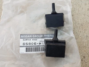 Nissan B110 B120 B120 Sunny hood rubber cushions NEW Datsun 1200 65806-H1000 - Picture 1 of 2