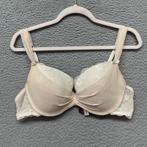 Adore Me Bra Womens 38D Cream Lace Bridal Sexy Underwire Lingerie - Picture 1 of 12