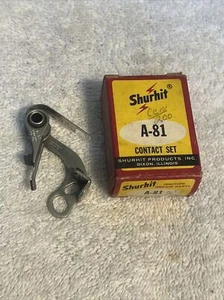 Shurhit A-81 Contact Set Ignition Repair Parts Vintage - Picture 1 of 3