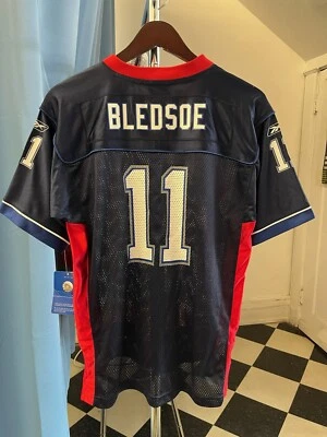 Camiseta de colección Draw Bledsoe Buffalo Bills juvenil talla XL deadstock nueva con etiquetas 00s NFL Foto 1 de 4