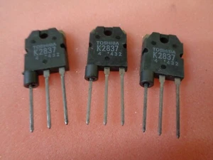 2SK2837 K2837 TOSHIBA N Channel MOSFET Transistor PARTS IN MY UK STOCK - Picture 1 of 2