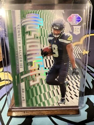 2022 Illusions Illusionists Emerald #I-14 Kenneth Walker III Rookie Seahawks RC - Image 1 of 2
