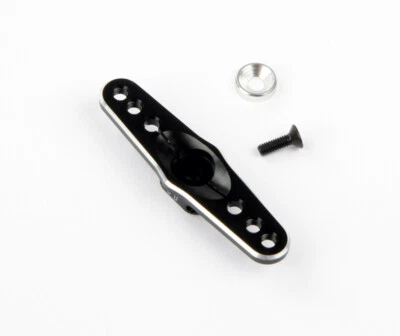 Aluminium Servo Arm 23 Zähne doppel (leicht) Schwarz - Bild 1 von 2