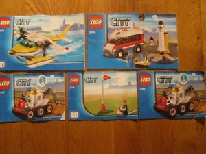 Rare vintage lego city instructions only 3365 x 2 3366 3178 - Imagen 1 de 1