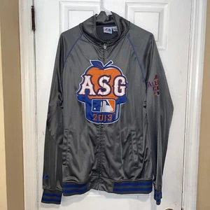 Mens New Majestic 2013 All Star Game Baseball Track Jacket XLT  Big Apple - Picture 1 of 12