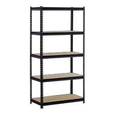 Garage Heavy Duty Shelf Steel Metal Storage 5 Level Adjustable Shelves Unit New