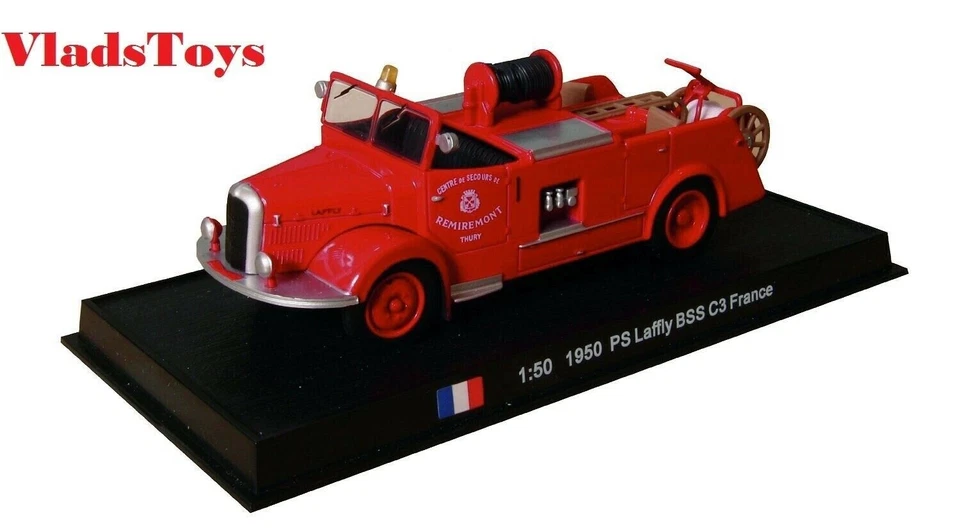 Camión bombeo ligero Amercom Fire Trucks 1:50 Laffey BSS C3 PS Francia 1950 ACSF23 Foto 1 de 1