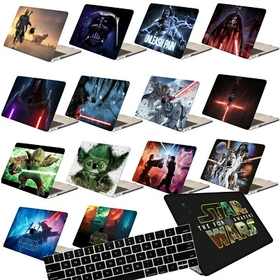 Funda rígida de goma mate Star War para nueva Macbook Pro Air 13" M1 M2 Foto 1 de 4