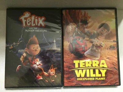Felix and the Hidden Treasure & Terra Willy Unexplored Planet Animated Movies - Image 1 of 4