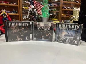 Bundle PC Disc Packs 2 DISC Call Of Duty 1 + United Offensive Medal of Honor - Picture 1 of 11