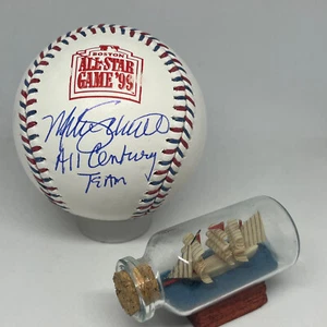 Mike Schmidt signed Rawlings 1999 All Star Logo Baseball JSA Rare Auto HOF A3641 - Picture 1 of 1