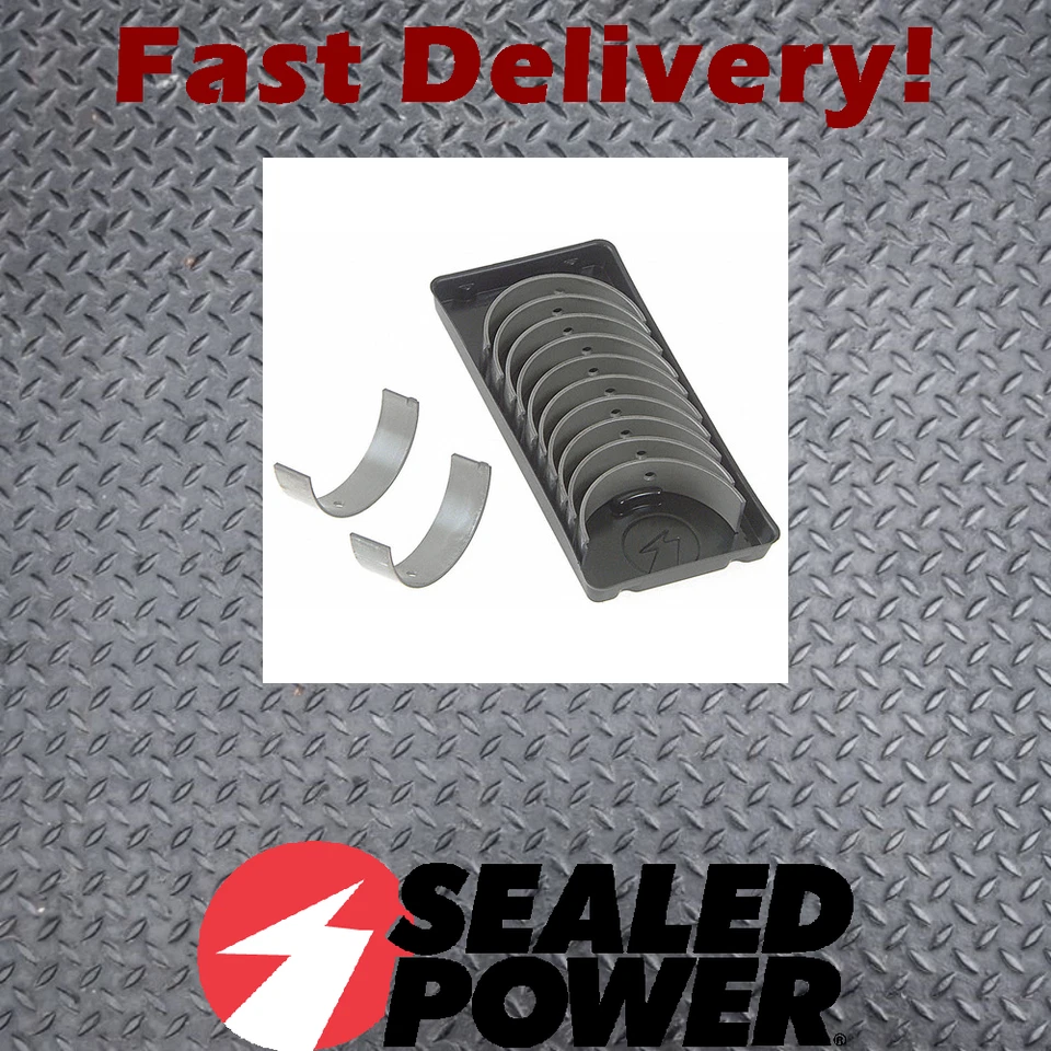 Sealed Power (6-1950CP) Connecting Rod Bearing Set suits Chevrolet 235 Blue Flam - Image 1 of 1