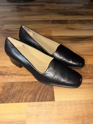 Salto bloco vintage preto fácil espírito tamanho 7 B/2A fabricado no Brasil - Imagem 1 de 4