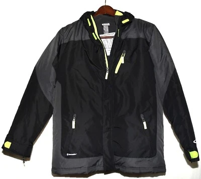 Champion 3 in 1 Venture Dry Black Gray Hooded Insulated Womens Jacket Size XL - Image 1 of 4