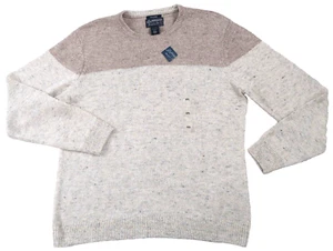 NWT American Rag Men's Acrylic Blend Crew Neck Gray Ombre Sweater - Size XXL - Picture 1 of 7