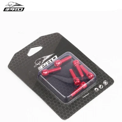 6 pcs Bicycle Stem Bolt Kit m5*18mm Anodized Bolts Anti-Rust Road/MTB - Image 1 of 4