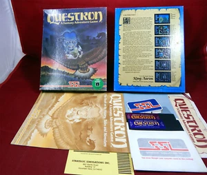 Atari XL: Questron - SSI 1984 Big Box Version - Picture 1 of 1