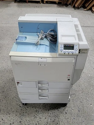 RICOH aficio sp c820dn Color Laser Printer SEE NOTES - Image 1 of 4