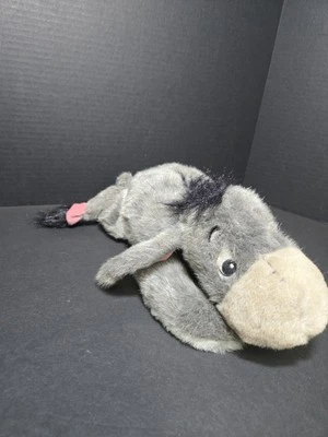 Vintage Disney Eeyore 14" Floppy Droopy Donkey Plush Hook Loop Removeable Tail - Image 1 of 4