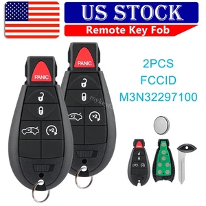 2 For 2013 2014 2015 2016 Dodge Dart 5B Remote Key Fob M3N32297100 - 56046773 - Picture 1 of 9