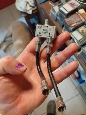 DPP SEPARATOR DISH NETWORK DUAL TUNER PVR SATELLITE RECEIVER SPLITTER BELL 722 - Image 1 of 4