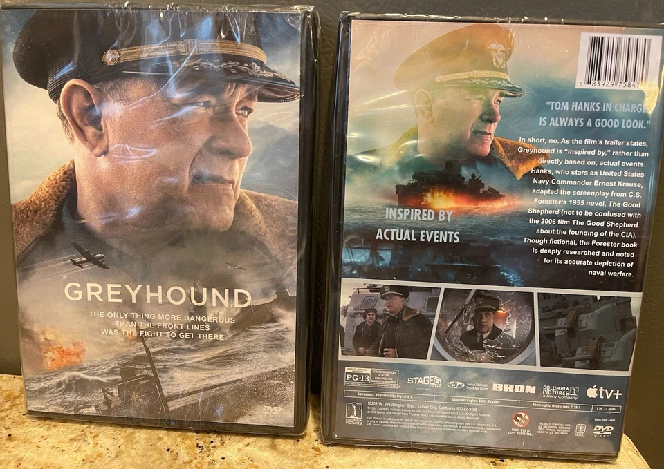 Greyhound DVD Tom Hanks New & Sealed Region 0. Fast Shipping (2020) - Image 1 of 1