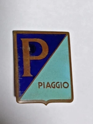 Emblem Original Piaggio Vespa GS VB1 VL VBB Badge Stemma Smaltato Paccagnini - Image 1 of 4