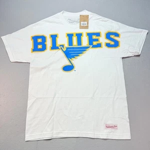 Mitchell & Ness St. Louis Blues NHL Top Grafik T-Shirt Größe Large, Sport - Bild 1 von 8