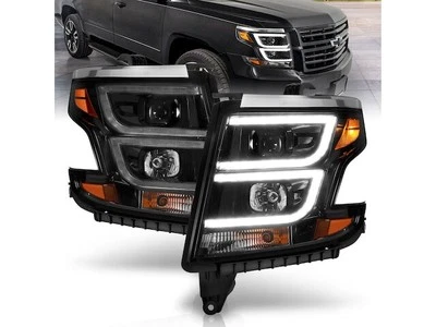 Juego de faros HD para Chevrolet Suburban 3500 2016-2019 Anzo 64639FFDY 2017 2018 Foto 1 de 4