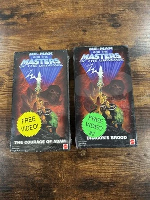 Sealed VHS He-Man and the Masters of the Universe: Courage of Adam Dragons Blood - Image 1 of 4