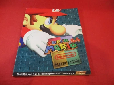 Super Mario 64 Nintendo 64 N64 Official Strategy Guide Player's Hint Book #E - Image 1 of 4
