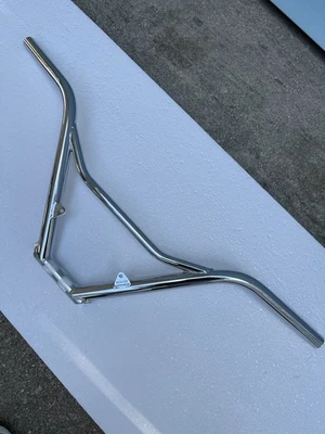 Guidões Redline Kastan barras de empilhadeira cromadas BMX RL20ii NOVAS barras RL - Imagem 1 de 4