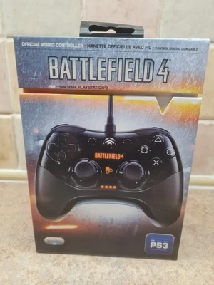 PDP Battlefield 4 Wired Controller For PS3  - New Unopened - free postage  - Image 1 of 4