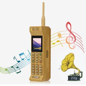 Clásico Vintage Retro Ladrillo Teléfono Celular Doble SIM Teléfono Móvil Barra de Espera Larga - Imagen 1 de 16