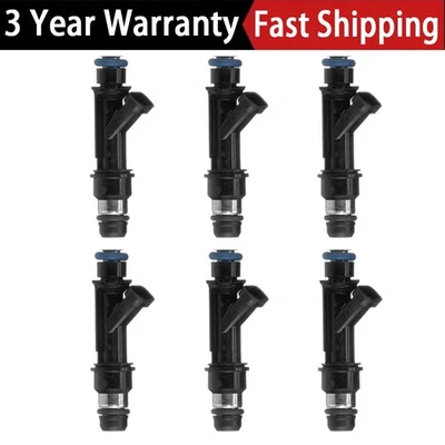 Inyector de combustible 6 piezas para Chevrolet Camaro Impala Monte Carlo Pontiac Buick 3,8 L V6 Foto 1 de 4