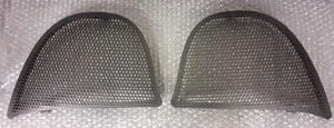 PORSCHE BOXSTER 986 HEADREST MESH WIND DEFLECTORS PAIR, GENUINE ITEMS, FREE POST - Picture 1 of 5
