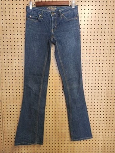 Arizona Jeans Co. Women's Dark Wash Straight Leg Size 0 Long - Picture 1 of 8