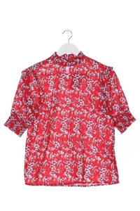 VILA Blusa de manga corta Mujeres Blusa Talla EU 34 rojo-blanco-azul look casual - Imagen 1 de 5