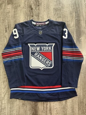 Camiseta deportiva para hombre Mika Zibanejad New York Rangers Third Adidas talla 54” Foto 1 de 4