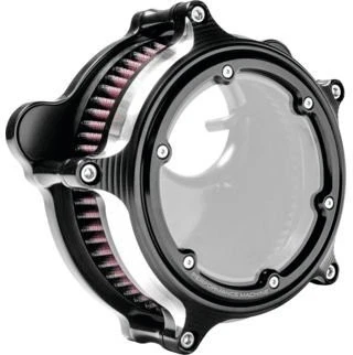 Limpiador de aire Performance Machine Vision Series - Corte de contraste 0206-2159-BM Foto 1 de 3