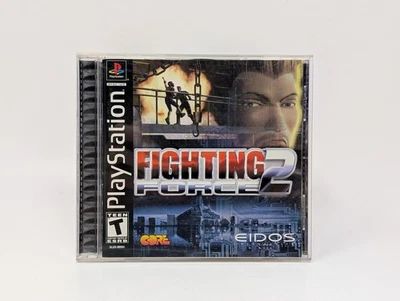 Fighting Force 2 (Sony PlayStation 1 PS1, 1999) - CIB Complete - Image 1 of 3