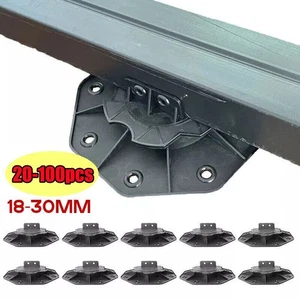 Adjustable Decking Pedestal-Riser 18-30 mm Pack of 20-100 - Picture 1 of 26