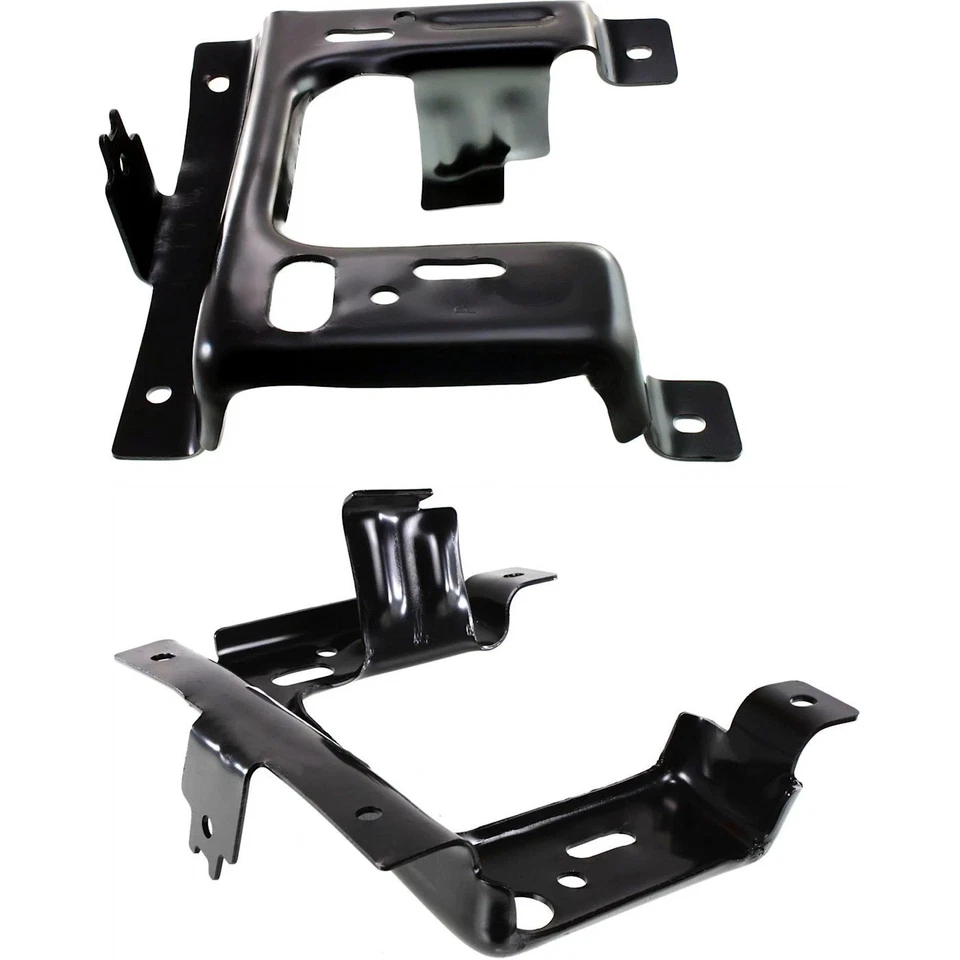 New For Ford F-150 2006-2008 Lincoln Mark LT 06-08 Bumper Bracket Front Set of 2 Foto 1 de 4