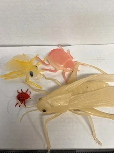 Ancien insecte caoutchouc modèle réaliste punaises, - Photo 1/10