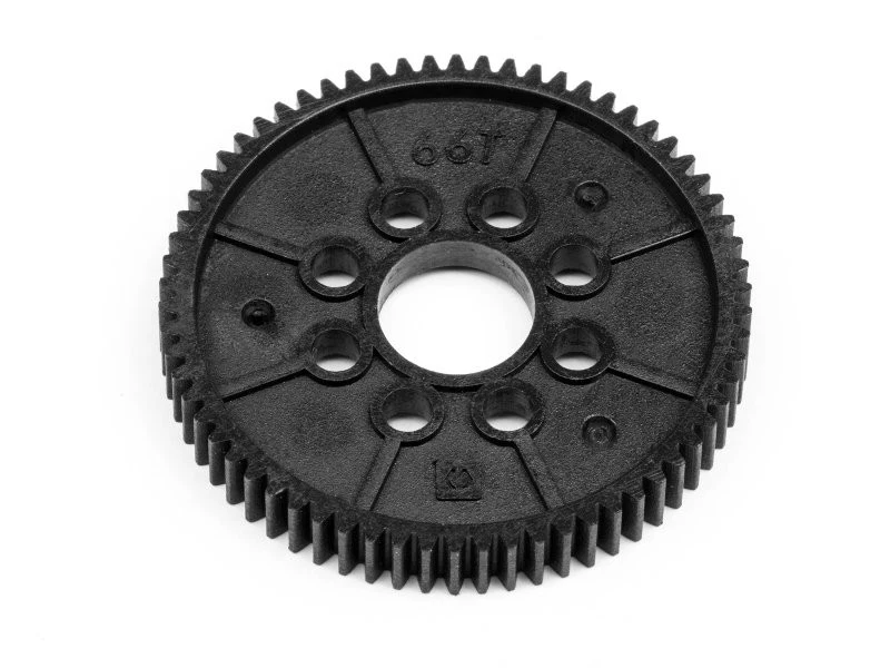 HPI Hauptzahnrad 66 Zähne 113706 66Z RS4 Sport 3 Zahnrad Main Gear Spur Gear 66T - Bild 1 von 1