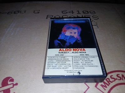 Aldo Nova ~ Assunto ~ Fita cassete - Discos CBS - Imagem 1 de 3