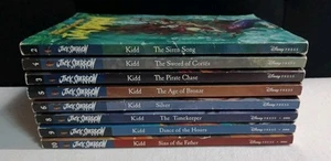 Disney Pirates Of The Caribbean JACK SPARROW Lot of 8 Books 2-6, 8-10 Rob Kidd - Picture 1 of 6